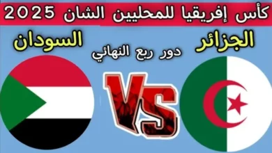 السودان ضد الجزائر
