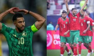 المغرب ضد السعودية