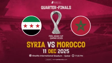 المغرب ضد سوريا