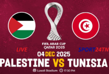 تونس ضد فلسطين