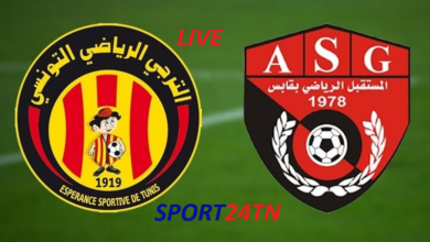 الترجي الرياضي ضد مستقبل ڨابس