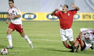 مباراة النجم الساحلي الأهلي المصري 2007
