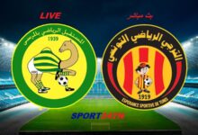 الترجي الرياضي ضد مستقبل المرسى