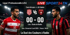 النادي الإفريقي ضد مستقبل ڨابس