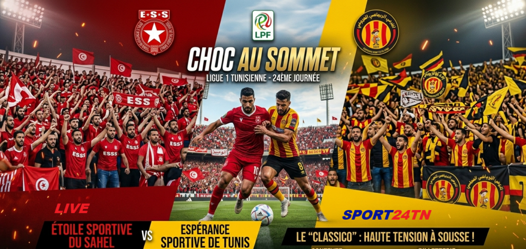 النجم الساحلي ضد الترجي الرياضي