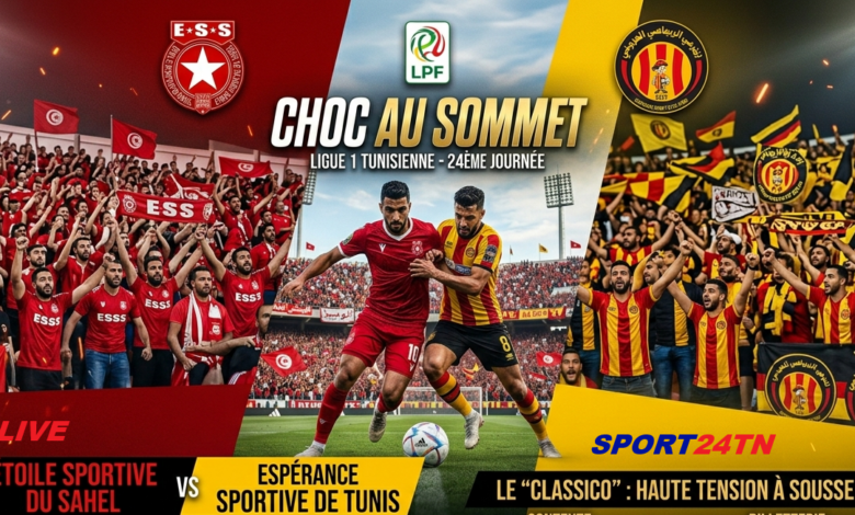 النجم الساحلي ضد الترجي الرياضي