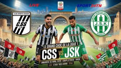 النادي الصفاقسي ضد شبيبة القيروان